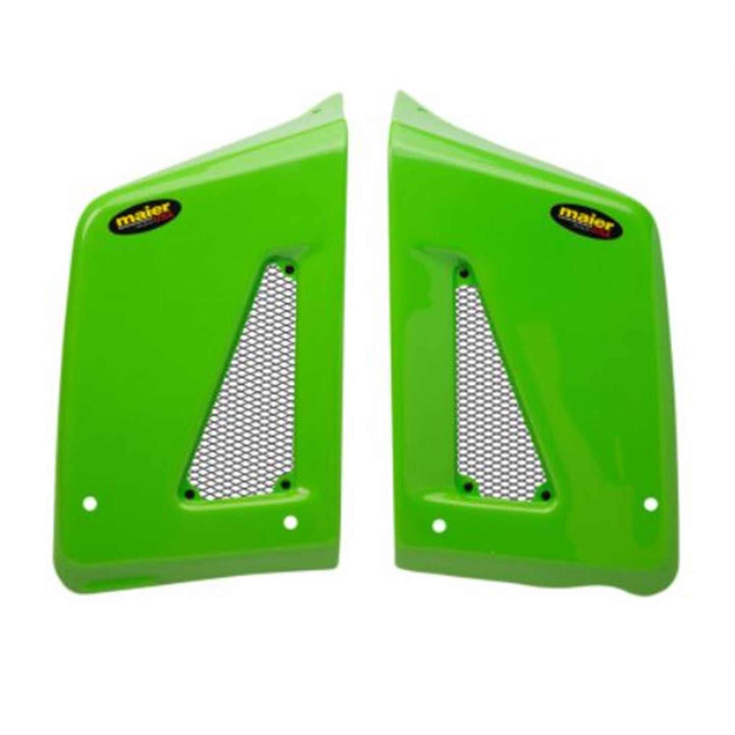 Maier Radiator Scoops - KLR - Green 578103_641916