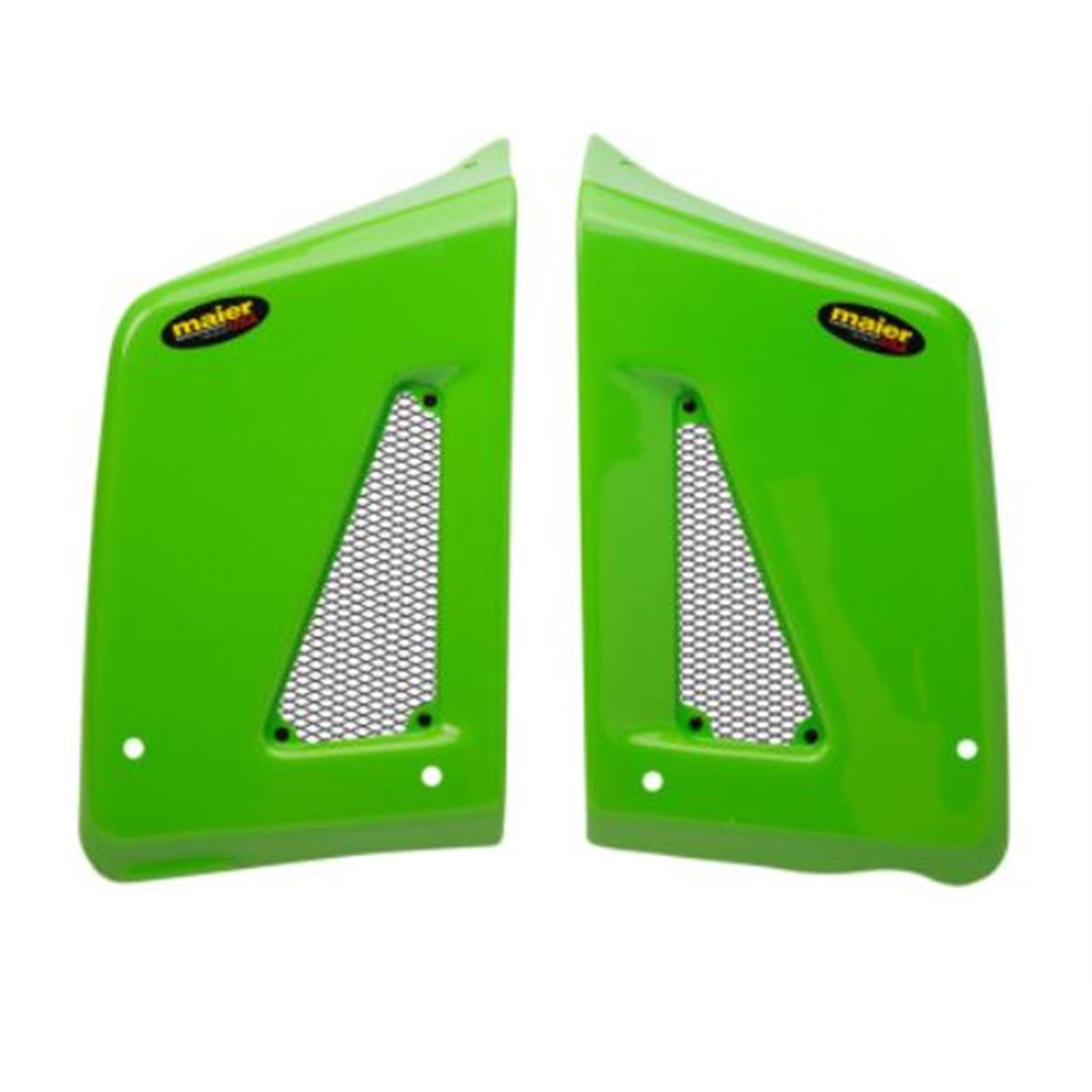 Maier Radiator Scoops - KLR - Green 578103_641916
