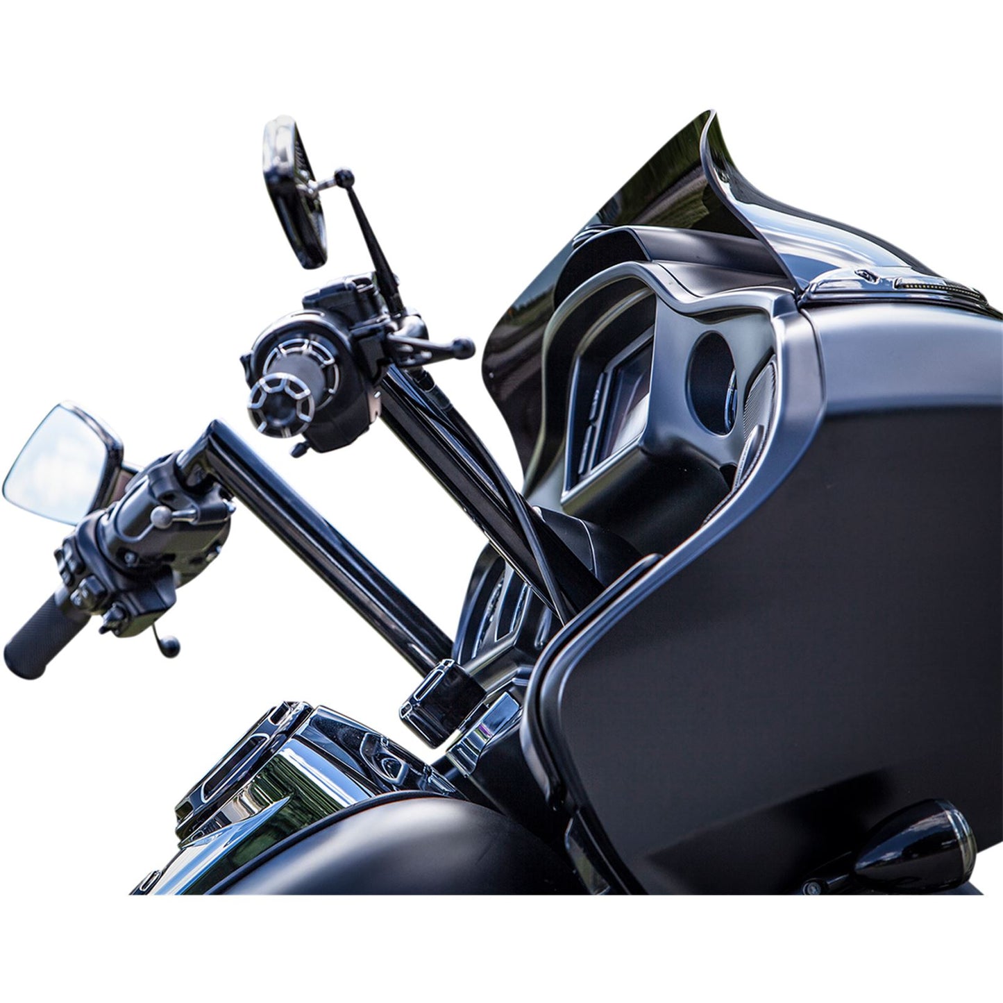 Khrome Werks Handlebar - FLT - 12" - Black [MPN: 300722]_1047663