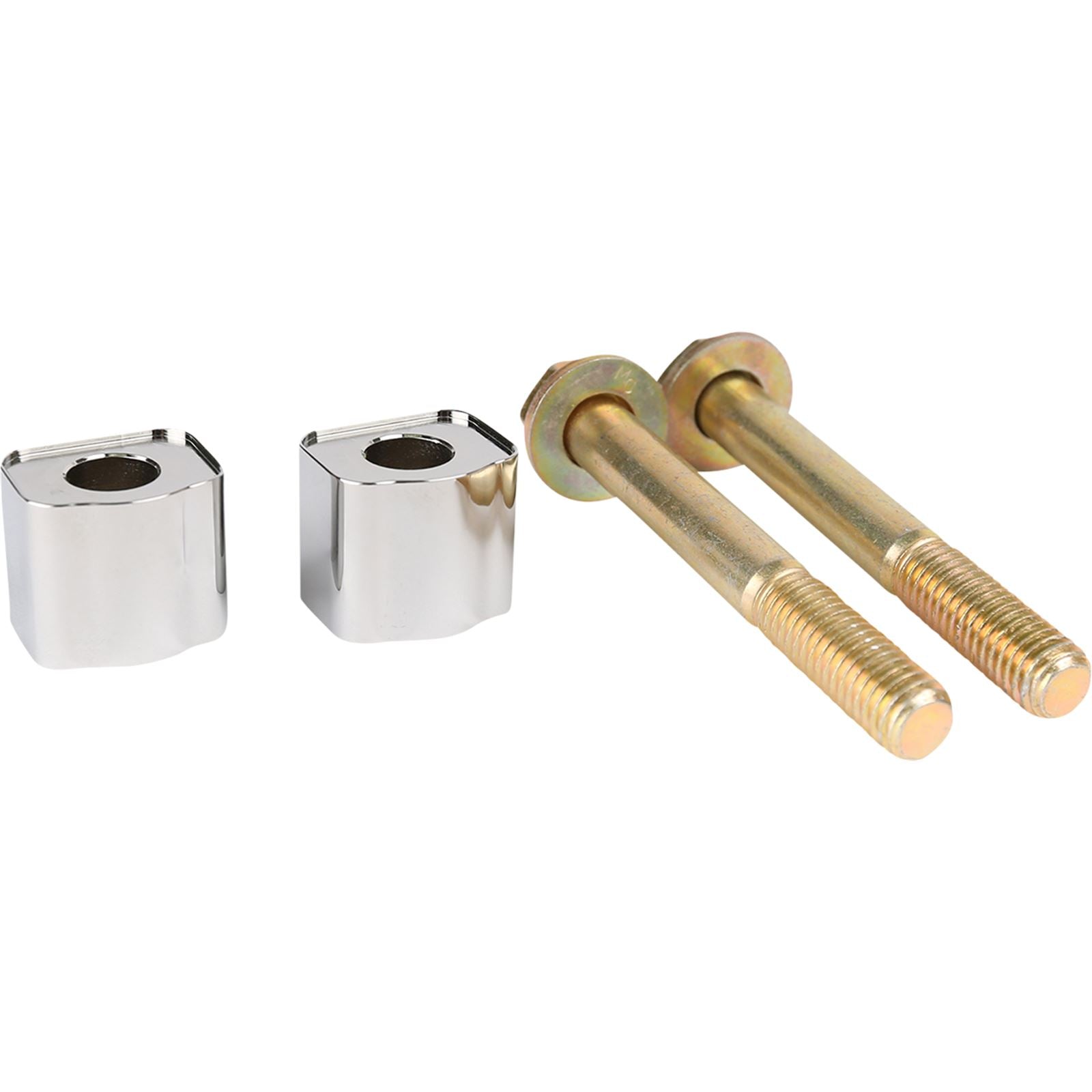 Thrashin Supply Company Spacers - Riser - 1" - Chrome [MPN: TSC-9801-3]_1047688