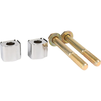 Thrashin Supply Company Spacers - Riser - 1" - Chrome [MPN: TSC-9801-3]_1047688