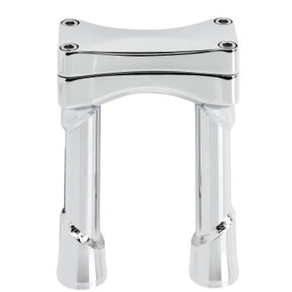 Biltwell Inc. Chrome 6" Oversized Murdock Risers 6413-105-06_678897