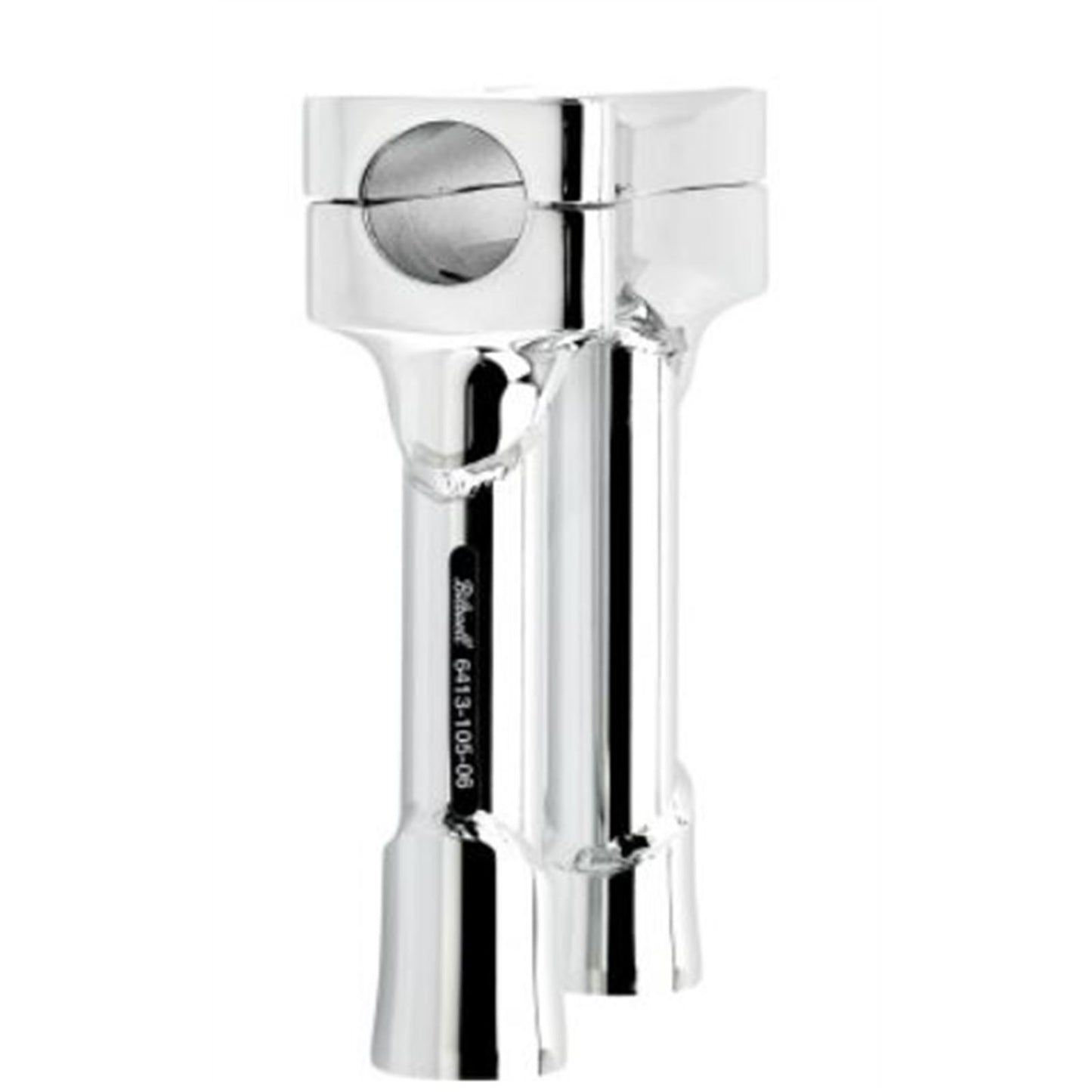Biltwell Inc. Chrome 6" Oversized Murdock Risers 6413-105-06_678899