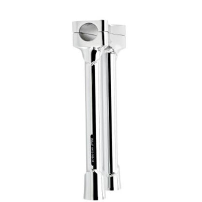 Biltwell Inc. Chrome 10" Oversized Murdock Risers 6413-105-10_678917