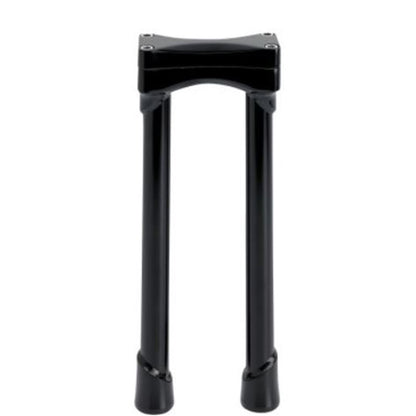 Biltwell Inc. Black 12" Oversized Murdock Risers 6413-201-12_678910