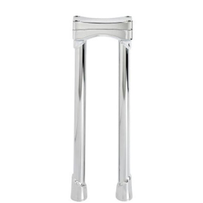 Biltwell Inc. Chrome 14" Oversized Murdock Risers 6413-105-14_678921