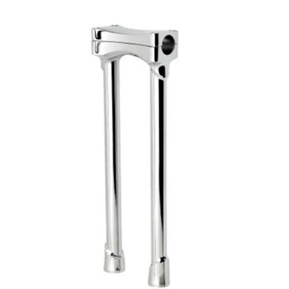 Biltwell Inc. Chrome 14" Oversized Murdock Risers 6413-105-14_678923