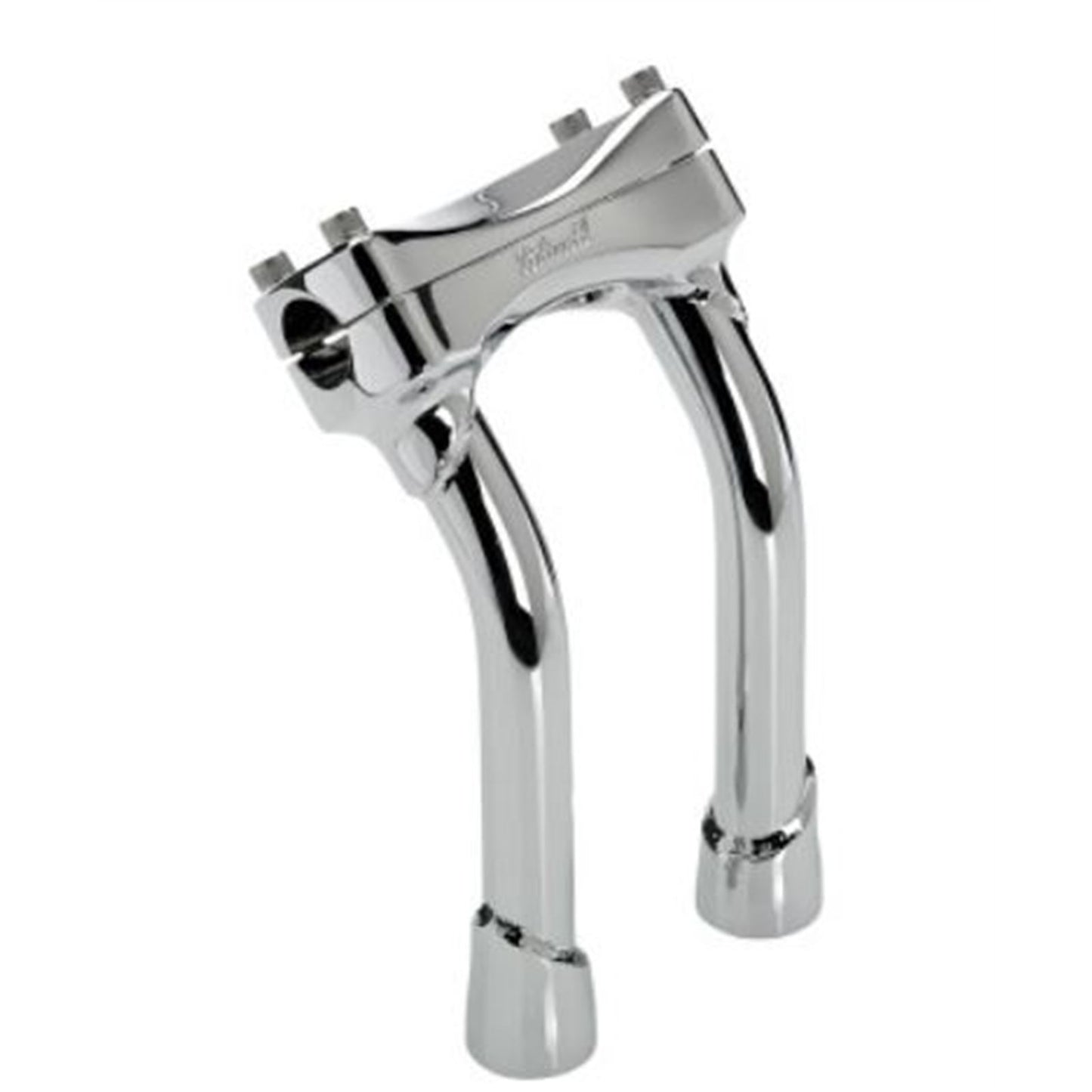 Biltwell Inc. Chrome 8" Oversized Murdock Pullback Risers 6414-105-08_678927