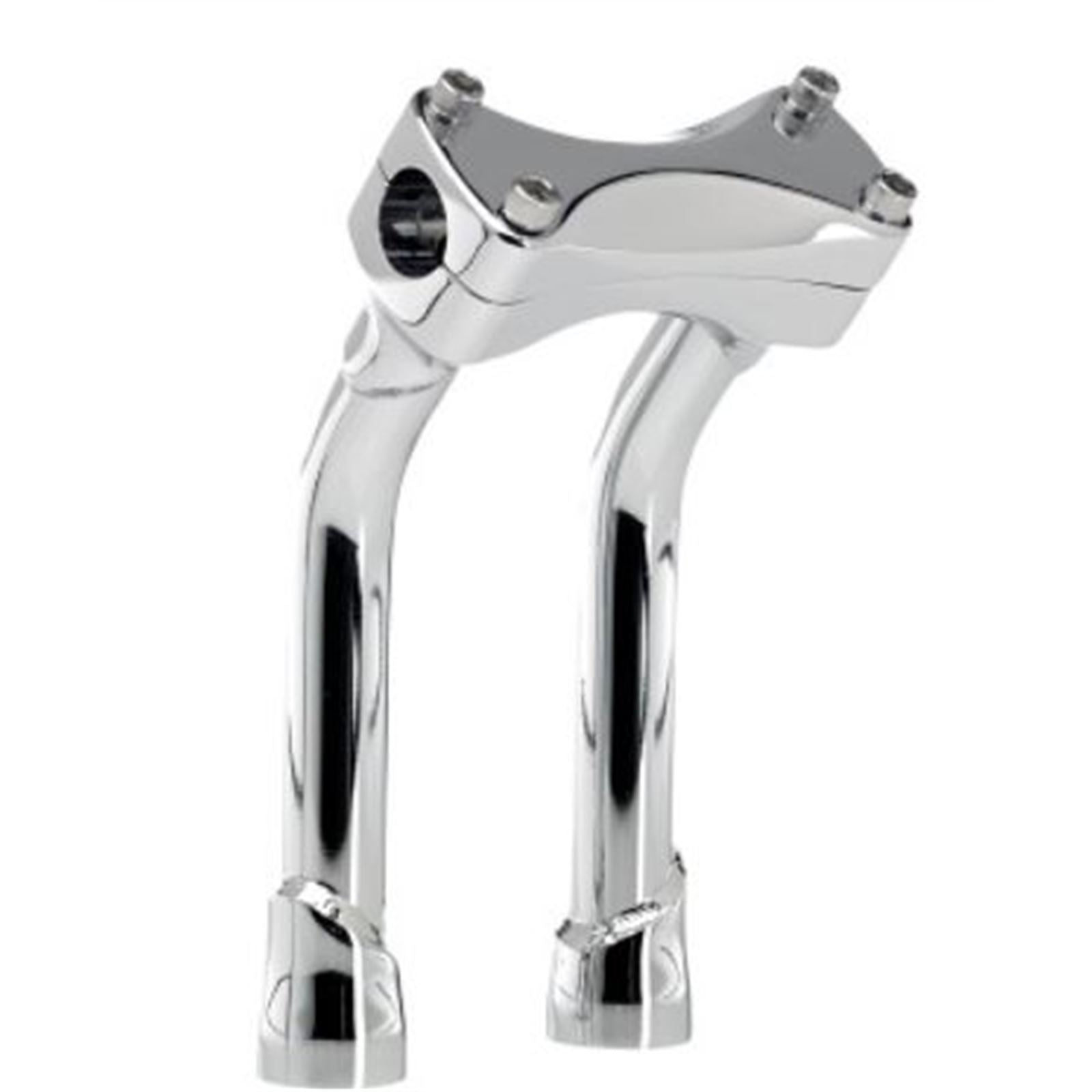 Biltwell Inc. Chrome 8" Oversized Murdock Pullback Risers 6414-105-08_678926