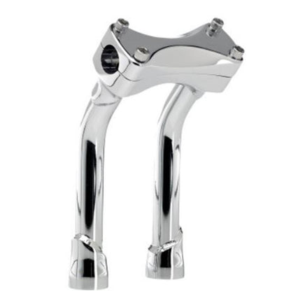 Biltwell Inc. Chrome 8" Oversized Murdock Pullback Risers 6414-105-08_678926