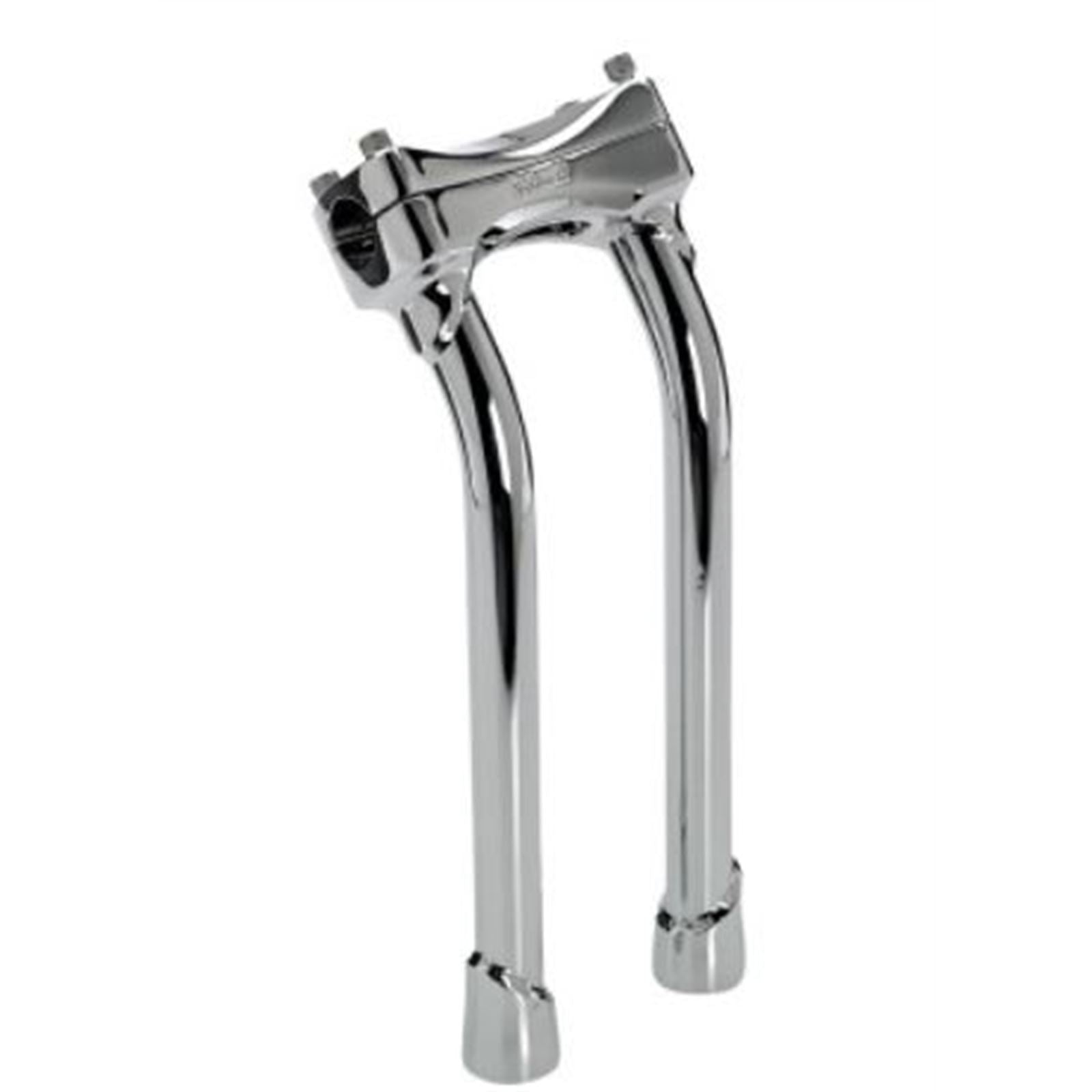 Biltwell Inc. Chrome 12" Oversized Murdock Pullback Risers 6414-105-12_678949