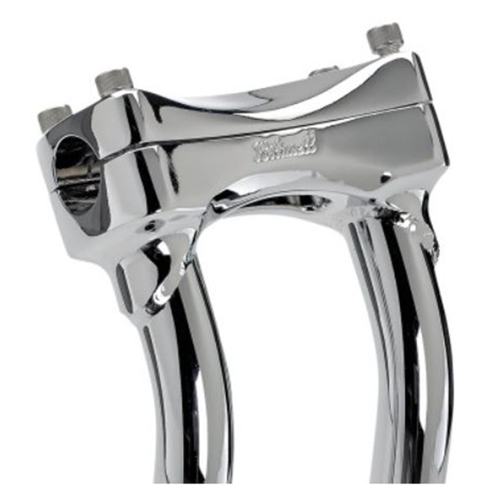 Biltwell Inc. Chrome 12" Oversized Murdock Pullback Risers 6414-105-12_678948