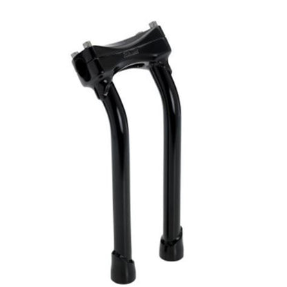 Biltwell Inc. Black 12" Oversized Murdock Pullback Risers 6414-201-12_678975