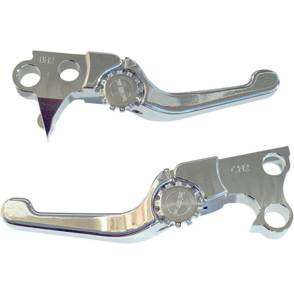 Powerstands Racing - PSR Lever Set - Anthem - Shorty - Chrome [MPN: 12-01651-20]_1047746