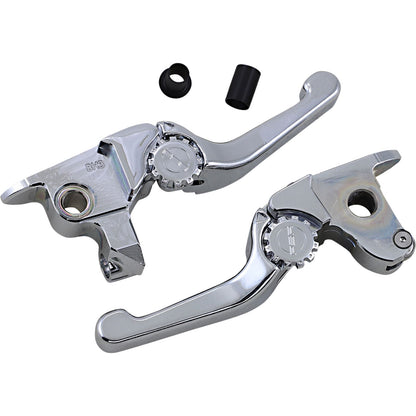 Powerstands Racing - PSR Lever Set - Anthem - Shorty - Chrome [MPN: 12-01654-20]_1047754