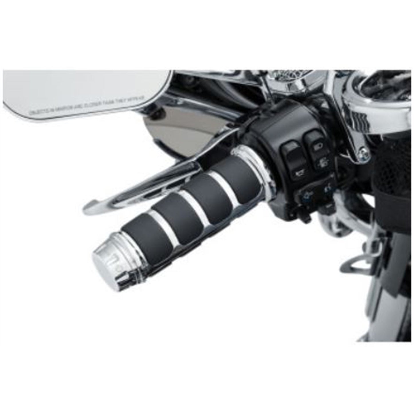 Kuryakyn Chrome Three-Piece ISO®-Grips [MPN: 6780]_683541