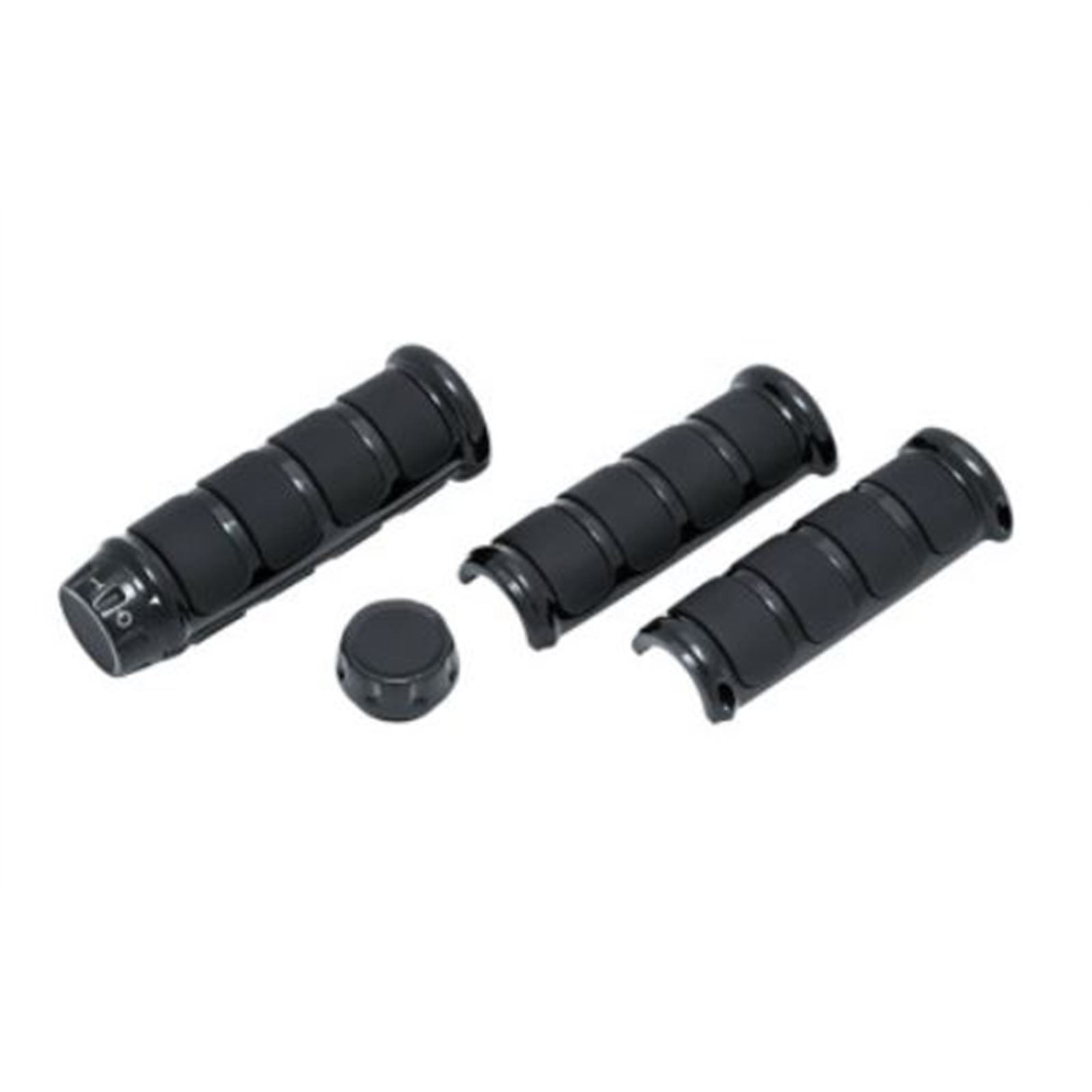 Kuryakyn Black Three-Piece ISO®-Grips 6781_683542