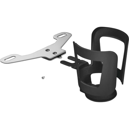 Show Chrome Beverage Holder - Passenger - Black 52-836BK_987487