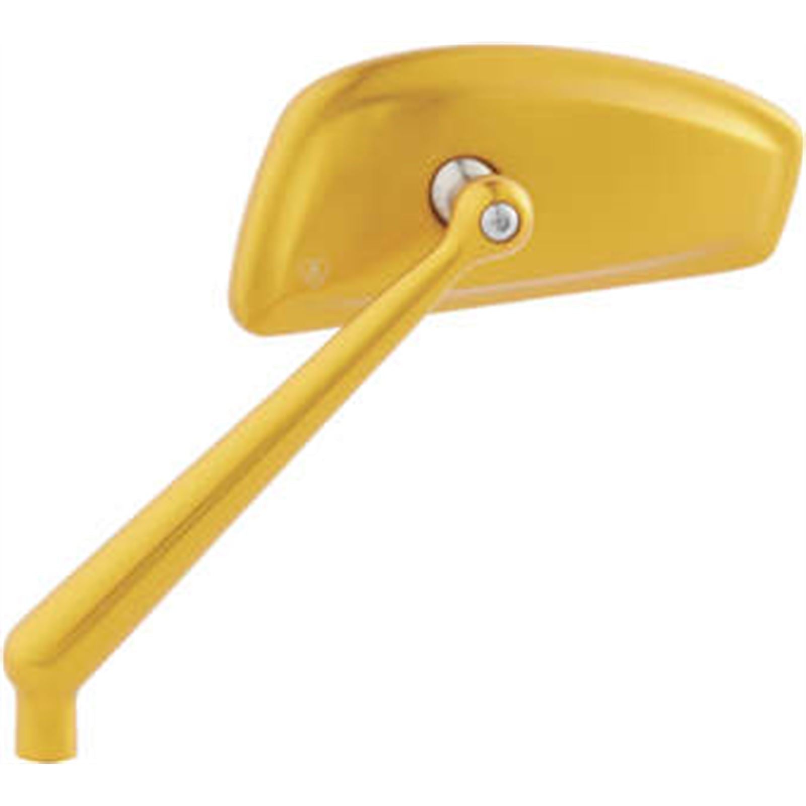 Arlen Ness Tearchop Mirror - Gold - Lefthand 510-013_988807