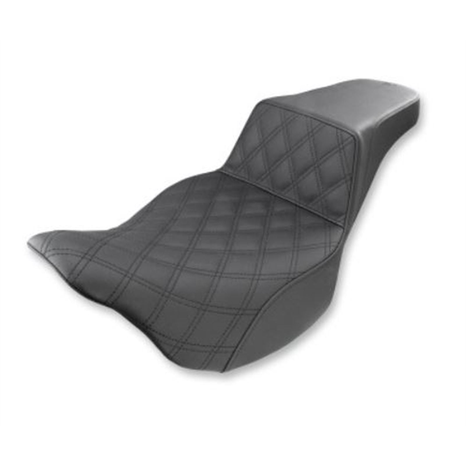 Saddlemen Step Up Seat - Lattice Stitched - FLH 808-07B-172E_639721