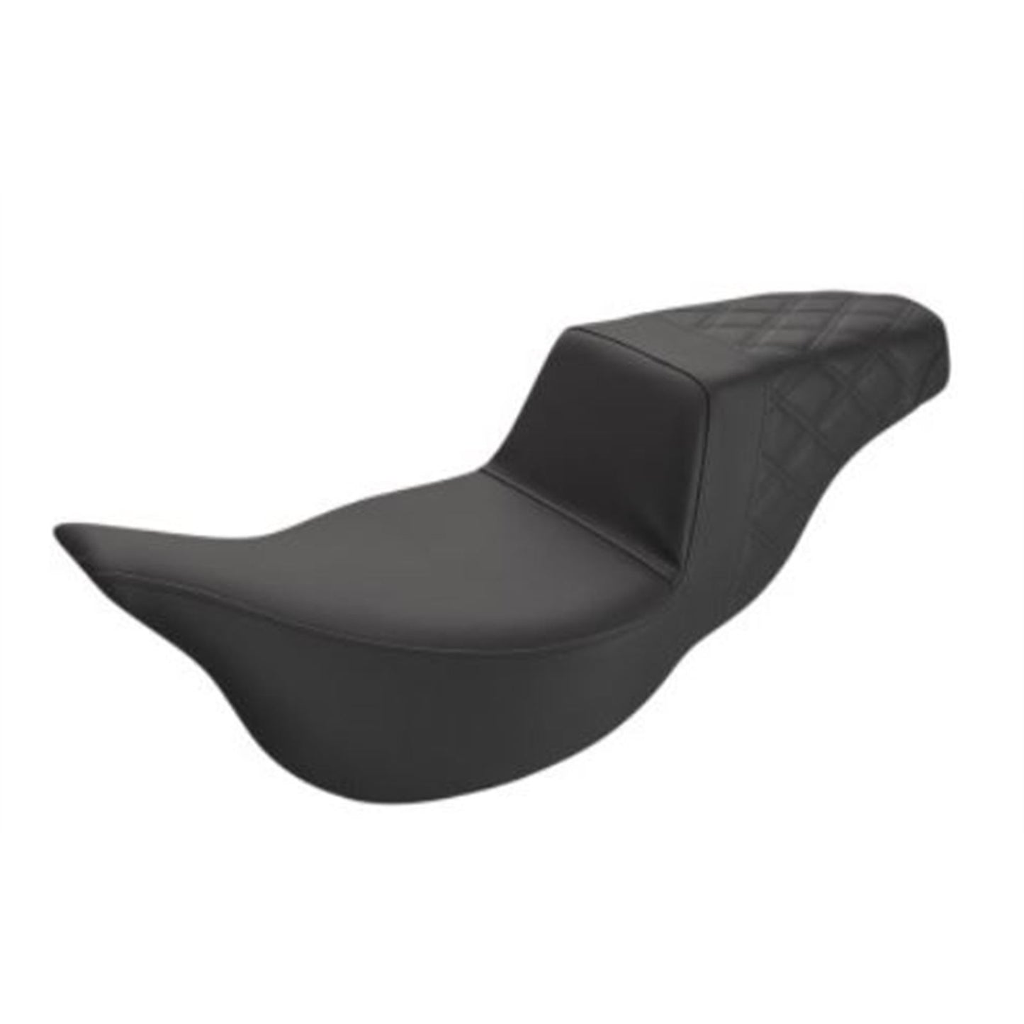 Saddlemen Step Up Seat - Rear Lattice Stitched - FLH 808-07B-173E_639740