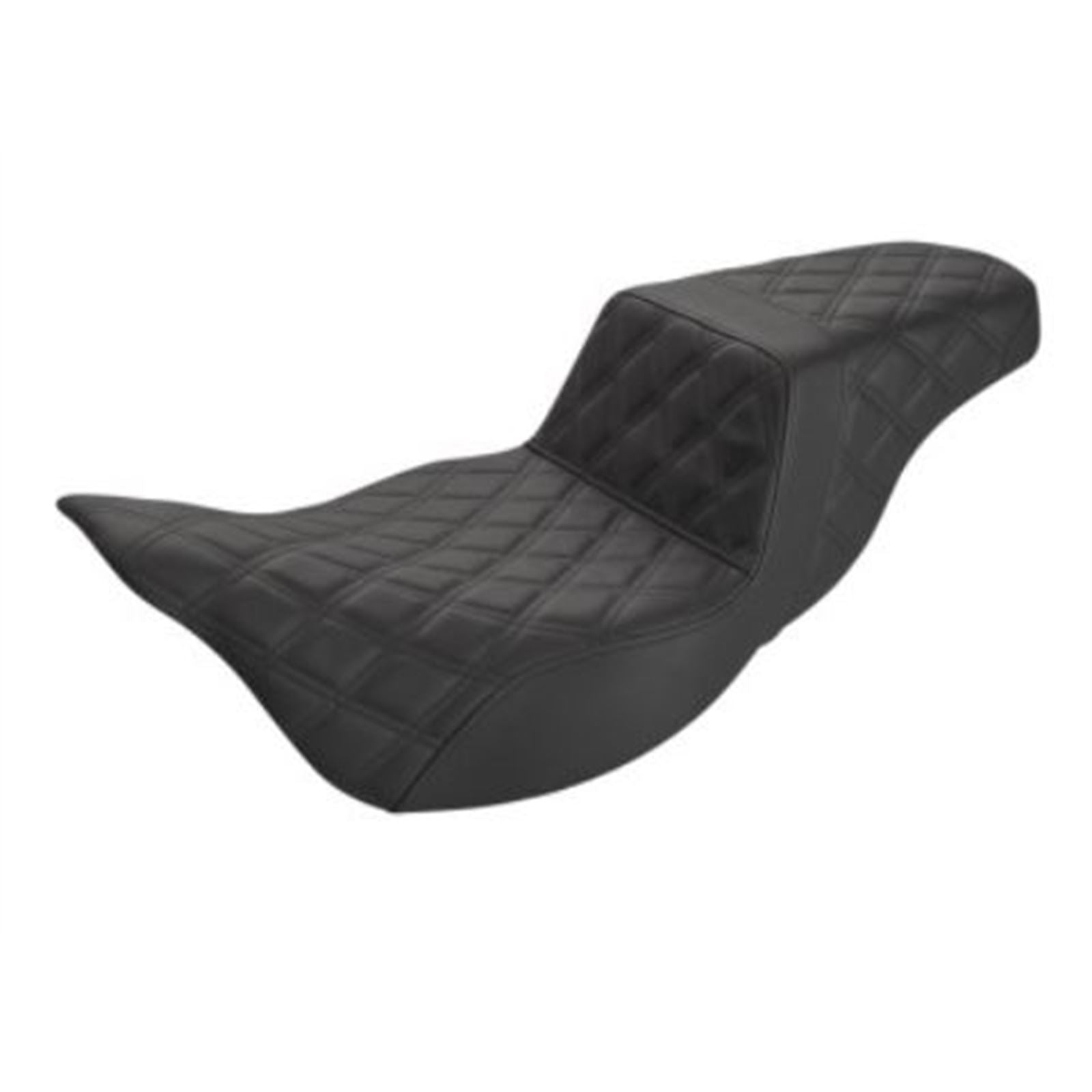 Saddlemen Step Up Seat - Lattice Stitched - FLH 808-07B-175E_639727