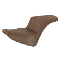 Saddlemen Step Up Seat - Passenger Lattice Stitched - Brown 818-33-173BR_639854