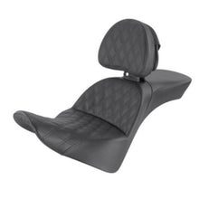 Saddlemen Explorer Seat - Lattice Stitched - With Backrest 818-33-030LS_794533