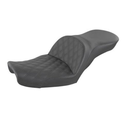 Saddlemen Explorer Seat - Lattice Stitched - Dyna 896-04-029LS_794612