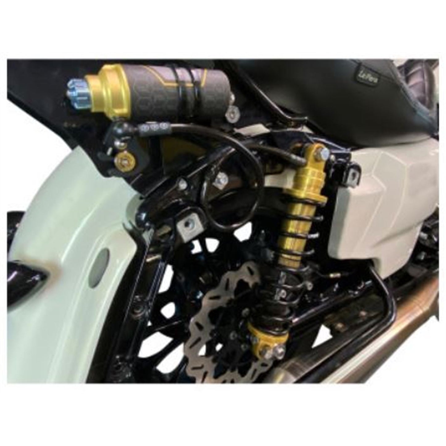 Legend Suspensions REVO ARC Remote Reservoir Shocks - Standard - Gold - 13" - '99-'08 FL [MPN: 1310-1902]_680984