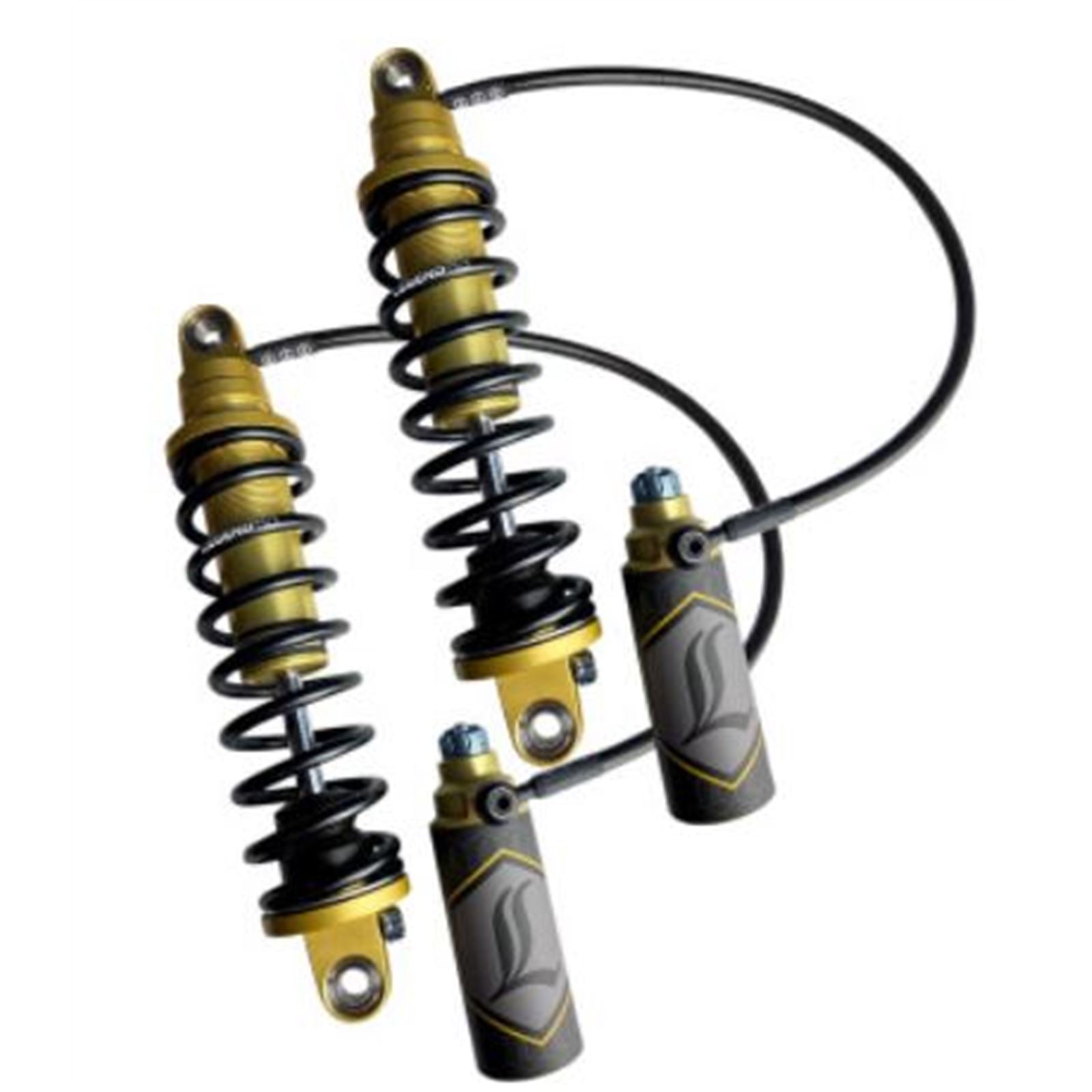 Legend Suspensions REVO ARC Remote Reservoir Shocks - Standard - Gold - 14" - '99-'08 FL [MPN: 1310-1904]_681024