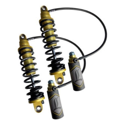 Legend Suspensions REVO ARC Remote Reservoir Shocks - Heavy Duty - Gold -14"-'99-08 FL [MPN: 1310-1905]_681027