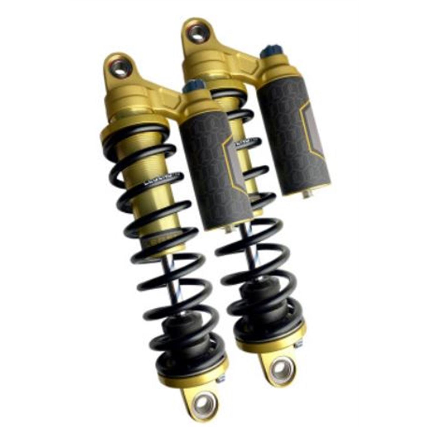 Legend Suspensions REVO ARC Piggyback Shocks - Heavy Duty - Gold - 14" - '99-'17 Dyna [MPN: 1310-1917]_681065