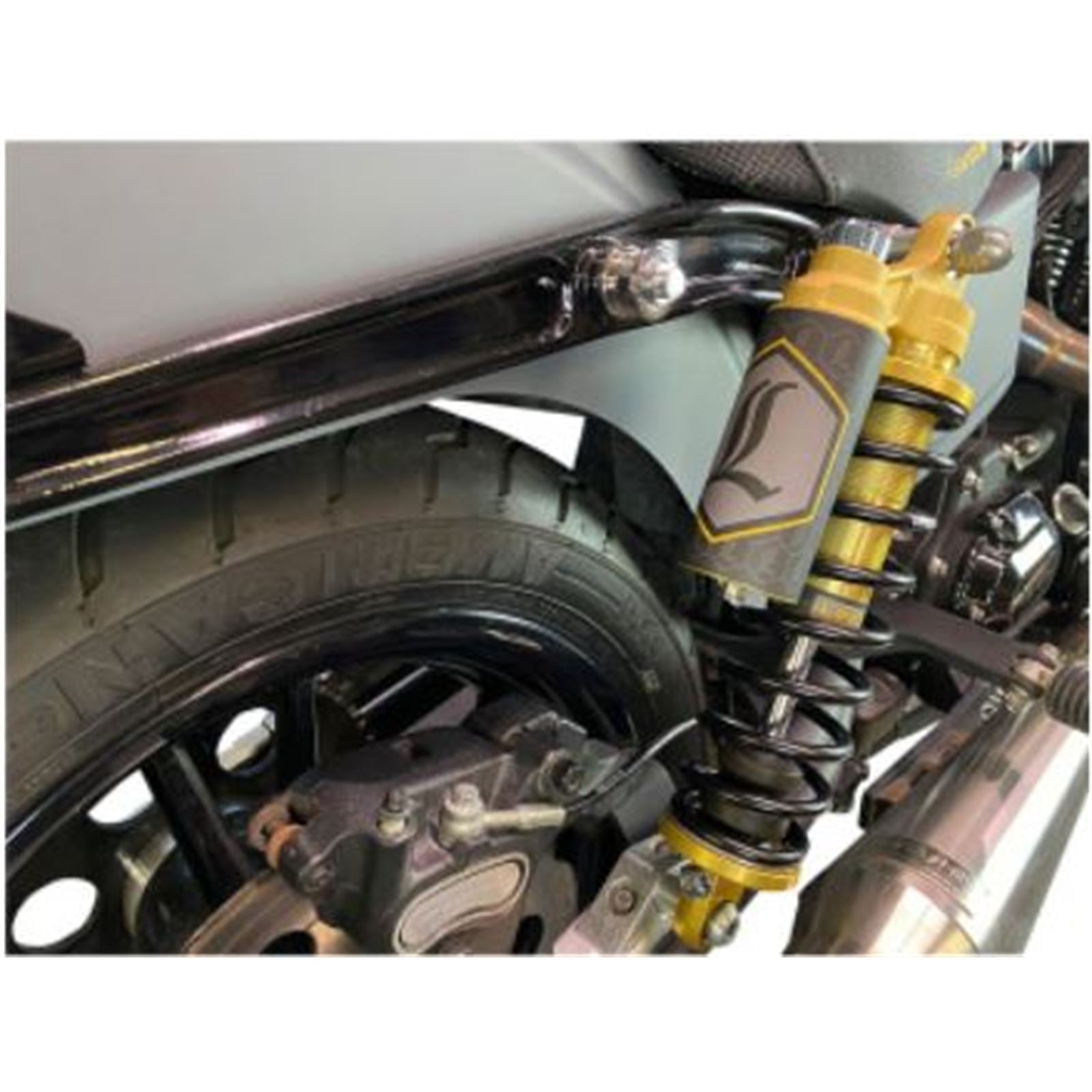 Legend Suspensions REVO ARC Piggyback Shocks - Standard - Gold - 13" - '04+ Sportster [MPN: 1310-1918]_681060