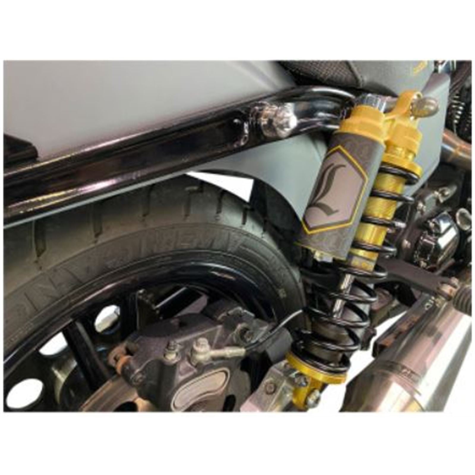 Legend Suspensions REVO ARC Piggyback Shocks - Standard - Gold - 14" - '04+ Sportster [MPN: 1310-1920]_681070