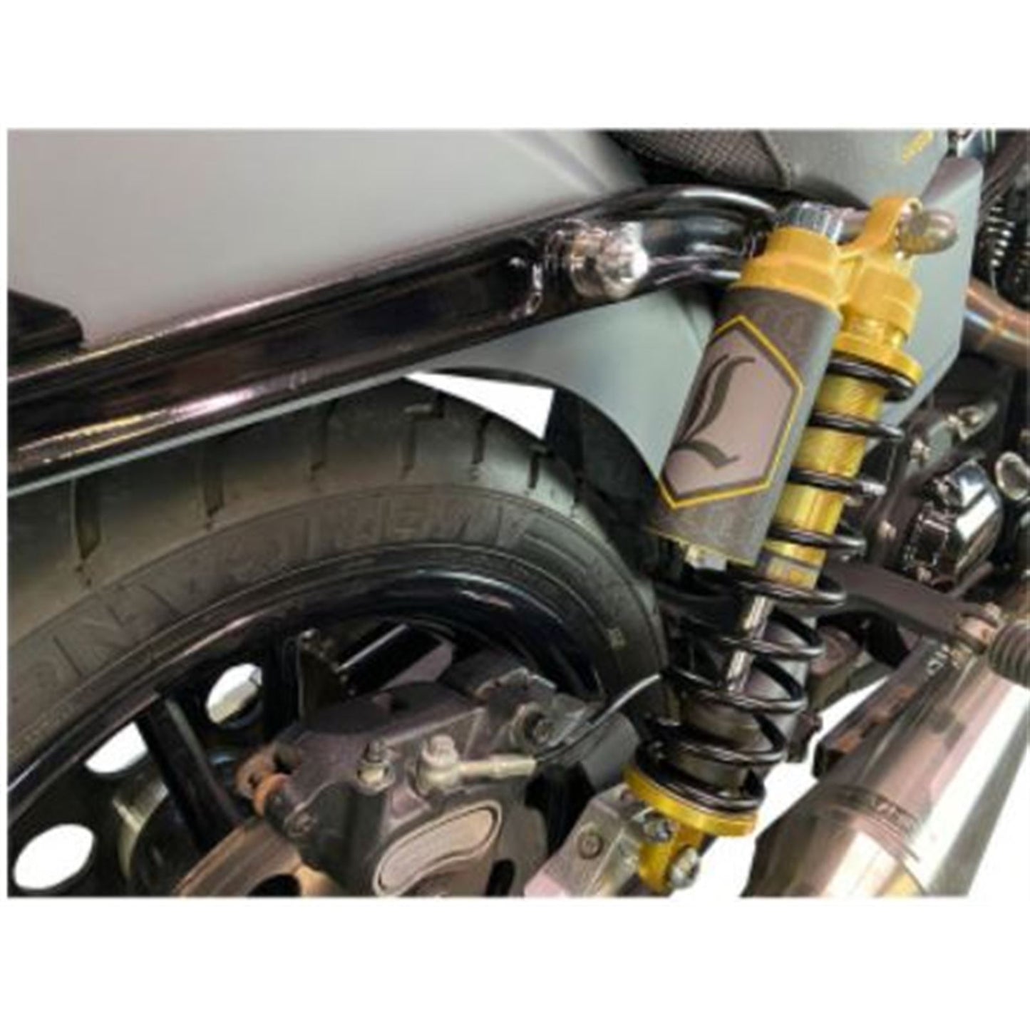 Legend Suspensions REVO ARC Piggyback Shocks - Standard - Gold - 14" - '84-'00 FXR [MPN: 1310-1924]_681082