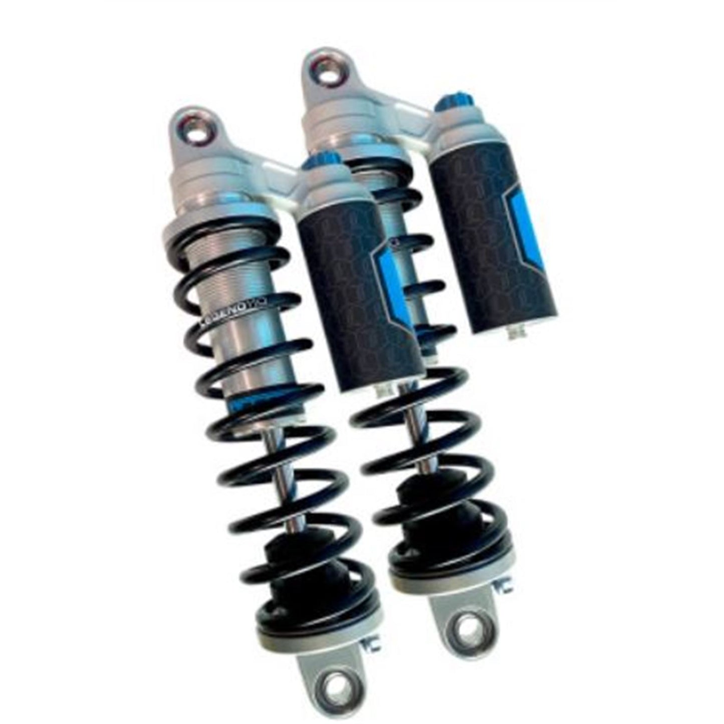 Legend Suspensions REVO ARC Piggyback Shocks - Standard - Clear - 13" - '99-'17 Dyna [MPN: 1310-1938]_681118