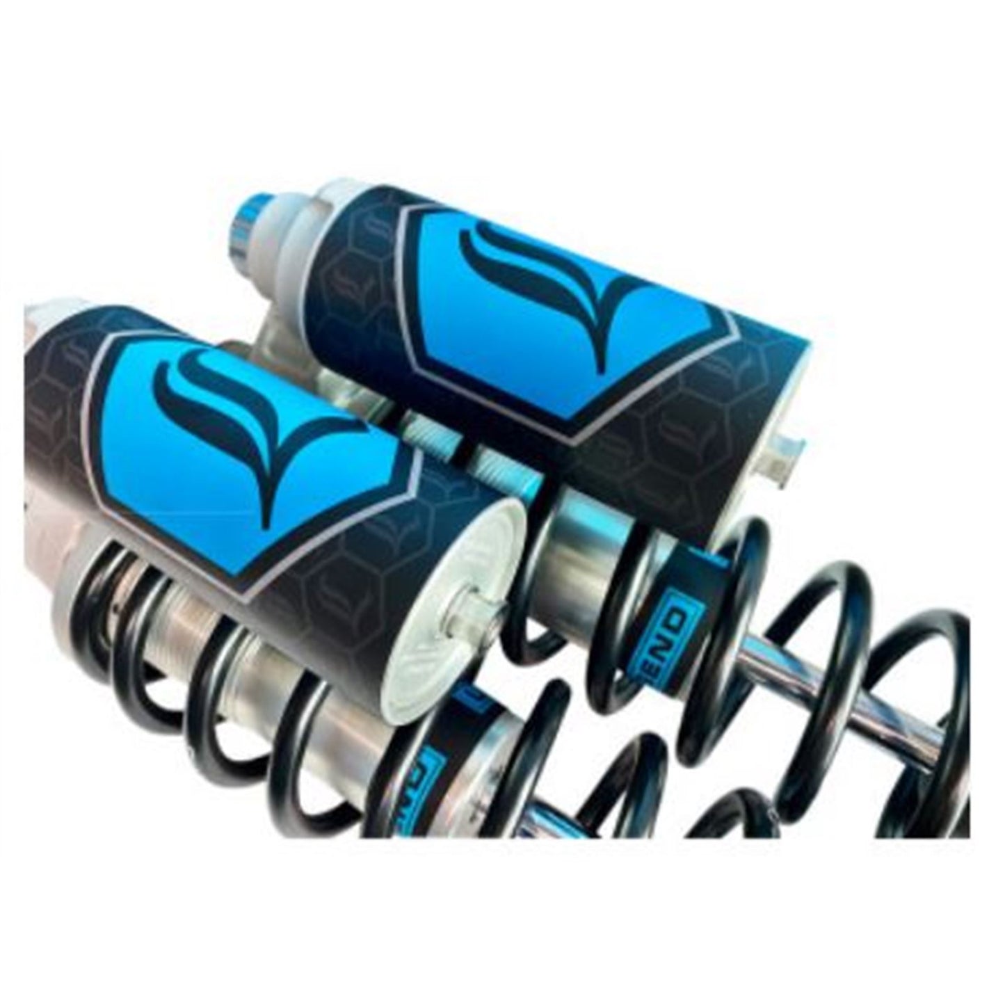 Legend Suspensions REVO ARC Piggyback Shocks - Standard - Clear - 13" - '99-'17 Dyna [MPN: 1310-1938]_681120
