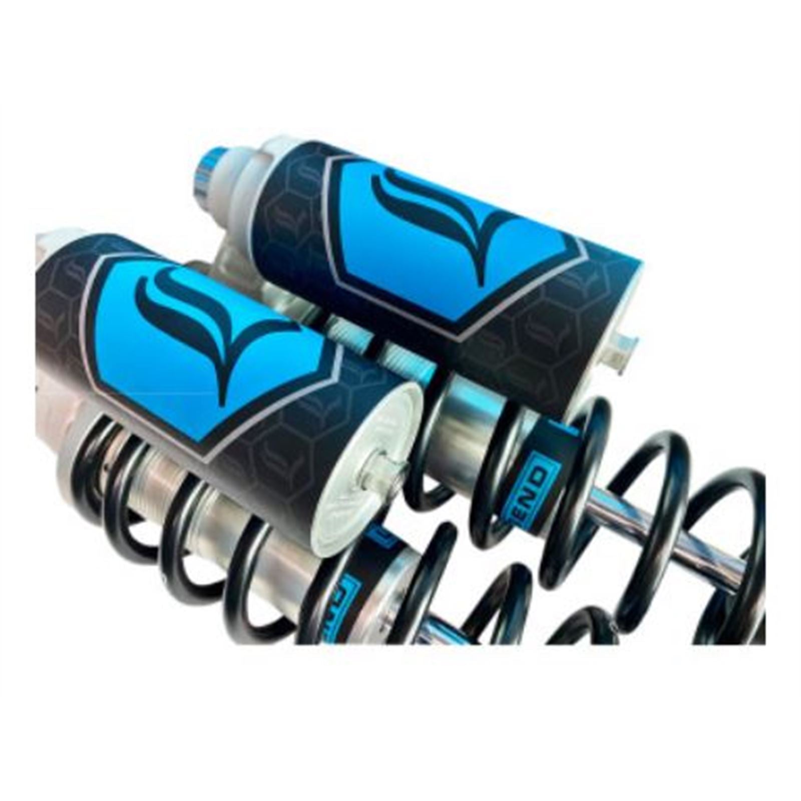 Legend Suspensions REVO ARC Piggyback Shocks - Heavy Duty - Clear - 14" - '04+ Sportster [MPN: 1310-1945]_681144