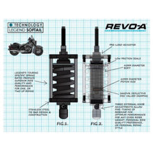 Legend Suspensions Revo-A Shock - Heavy Duty - '00-'17 Softail Models [MPN: 1310-1974]_681158