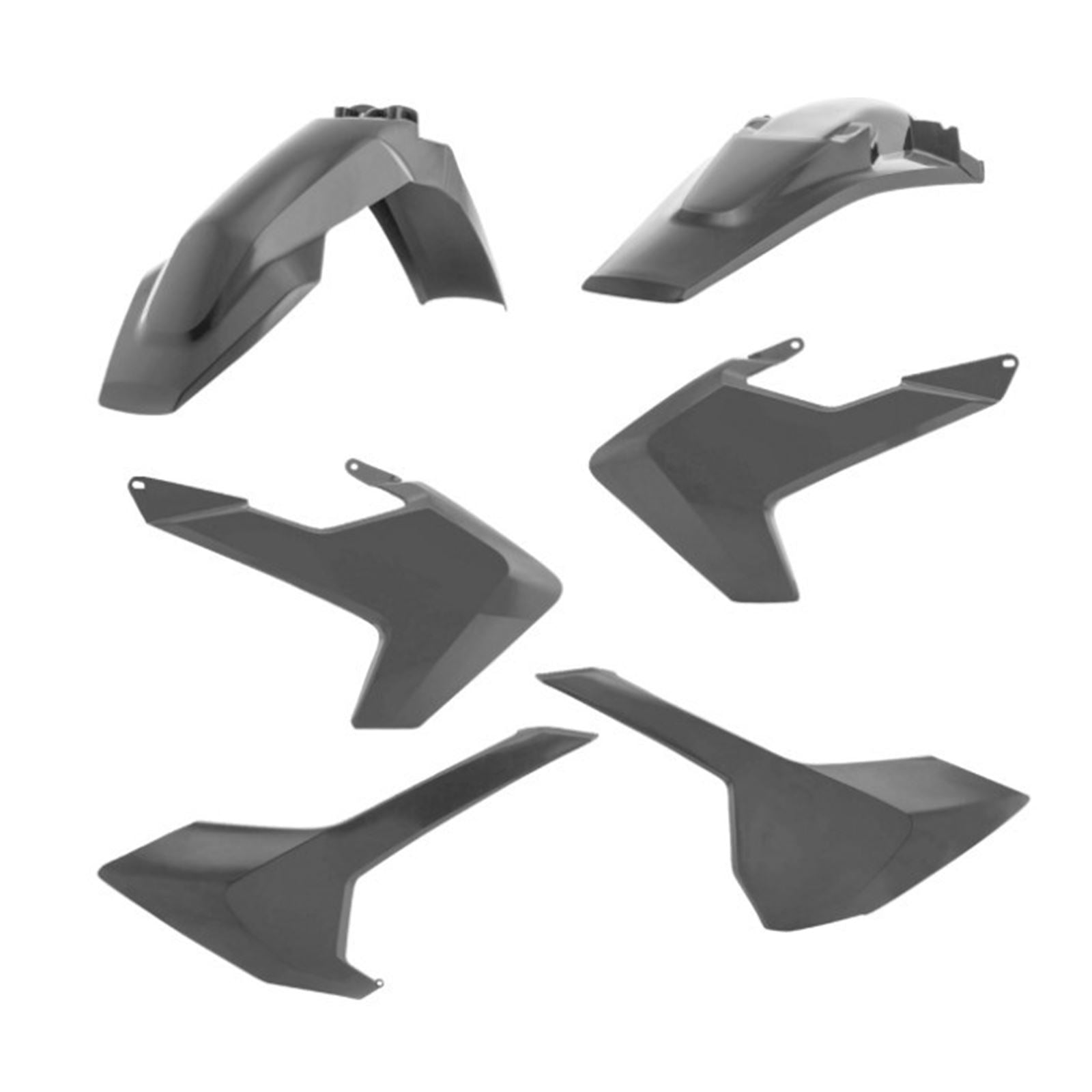 Acerbis Full Replacement Body Kit - Gray for Husqvarna [MPN: 2634020011]_1475190