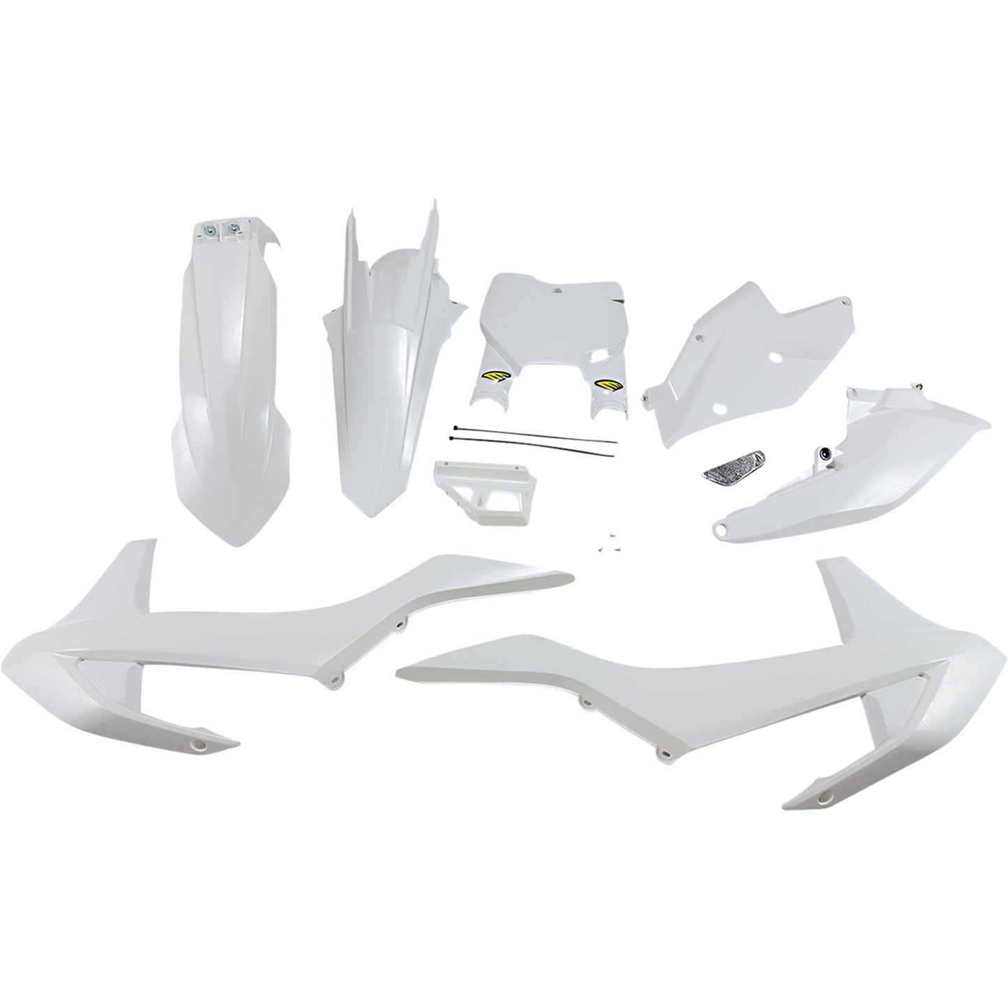 Cycra Plastic Body Kit - White for KTM [MPN: 1CYC-9417-42]_1048129