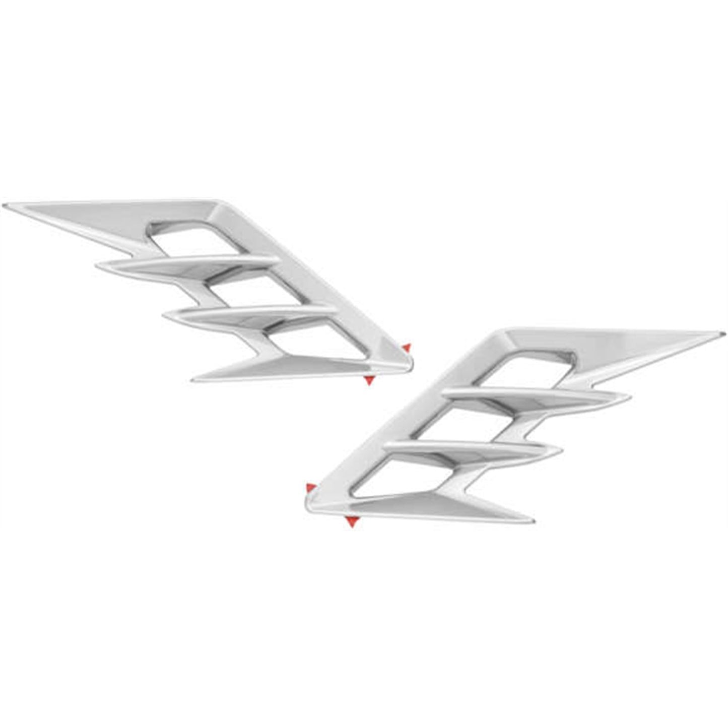 Show Chrome Fender Vent Filler Accent - Chrome - Front 52-959_986807