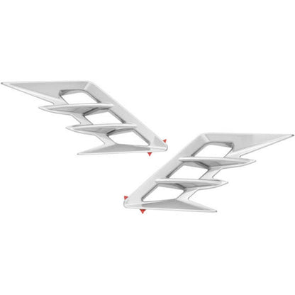 Show Chrome Fender Vent Filler Accent - Chrome - Front 52-959_986807