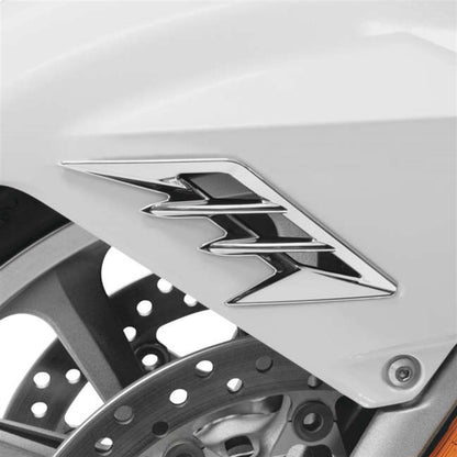 Show Chrome Fender Vent Filler Accent - Chrome - Front 52-959_986928