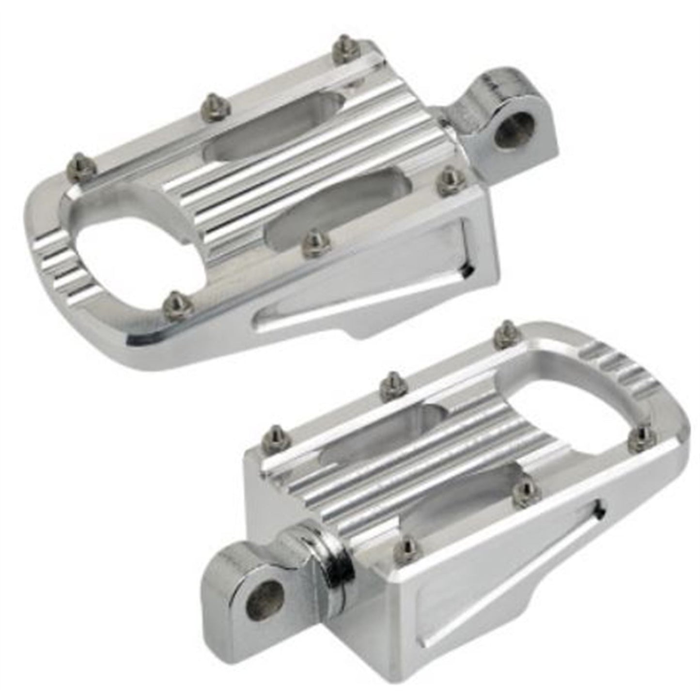 Biltwell Inc. Punisher Footpeg - Classic - Polished 7005-303-01_679029