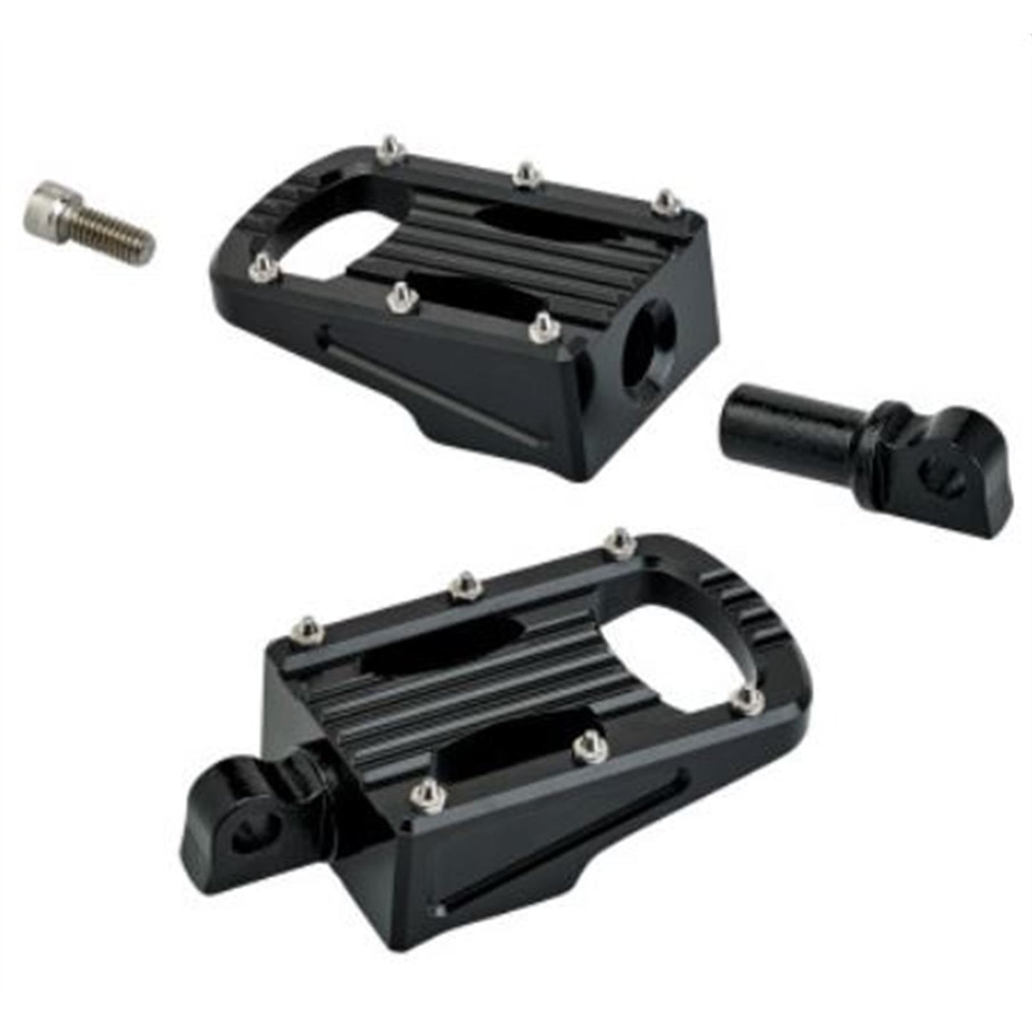 Biltwell Inc. Punisher Footpeg - Classic - Black 7005-203-01_679049