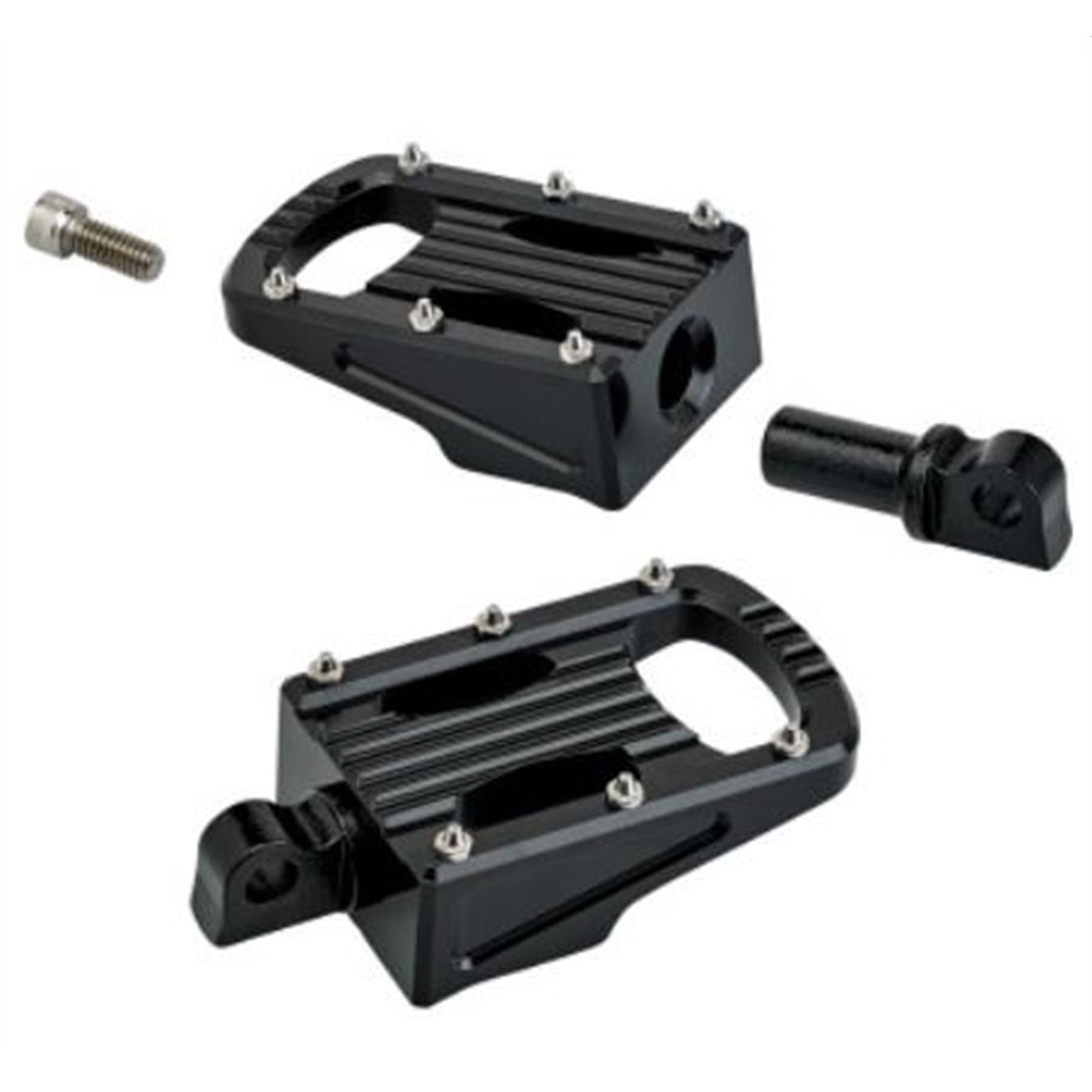 Biltwell Inc. Punisher Footpeg - Classic - Black 7005-203-01_679049