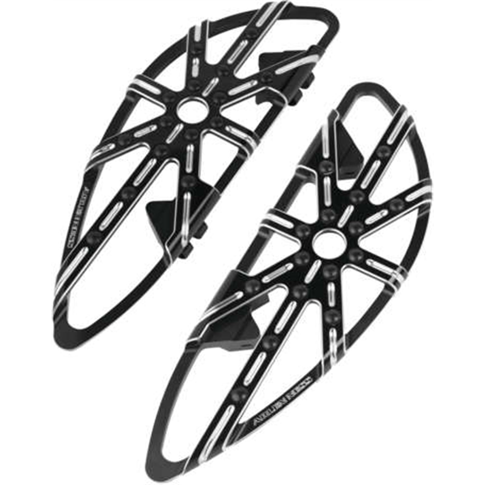 Arlen Ness Driver Floorboard - 10 Gauge - Black 410-005_988458