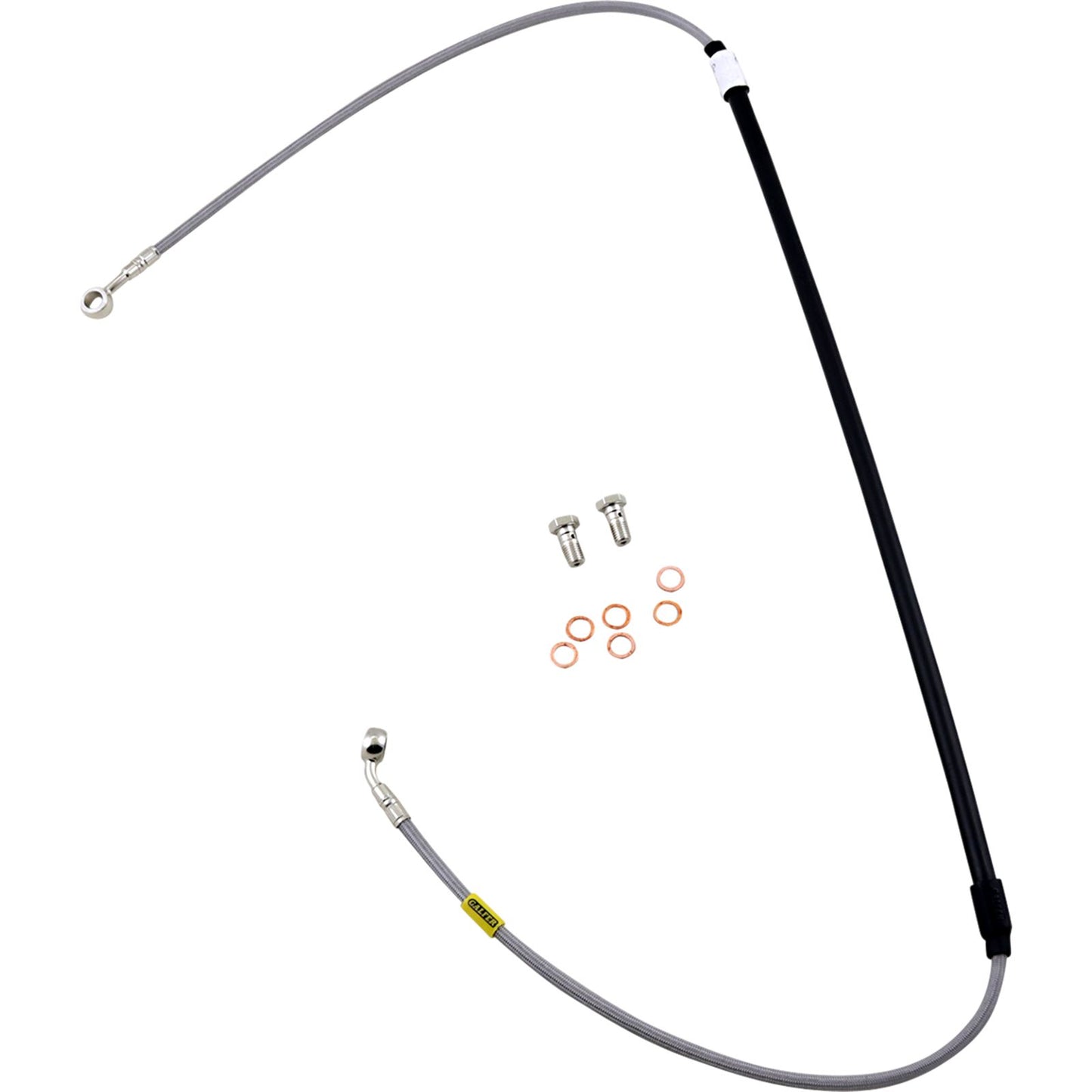 Galfer Brake Line - Stainless Steel for Kawasaki KLX 250 SF Front 2009-2010 [MPN: FK003D722-1]_1048288